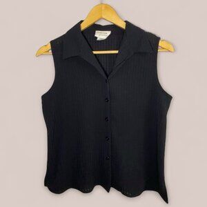 Vintage Traditions Made in Canada Petite Sheer Sleeveless Tank